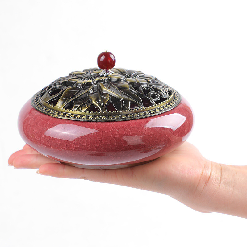 Incense Cone Holder - حامل مخروطي سيراميك كبير لملف البعوض