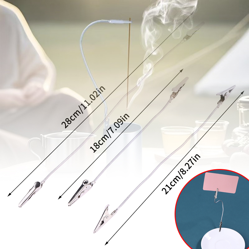 Home And You Fragrance Diffuser - 10 قطعة مشبك بخور معدني برأسين