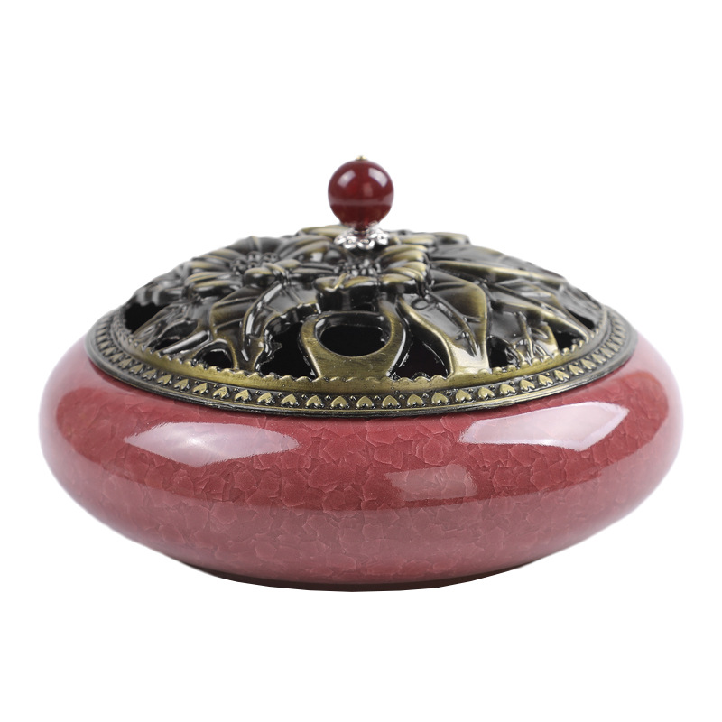 حامل مخروطي سيراميك كبير لملف  - مراجعة Incense Cone Holder وسعره
