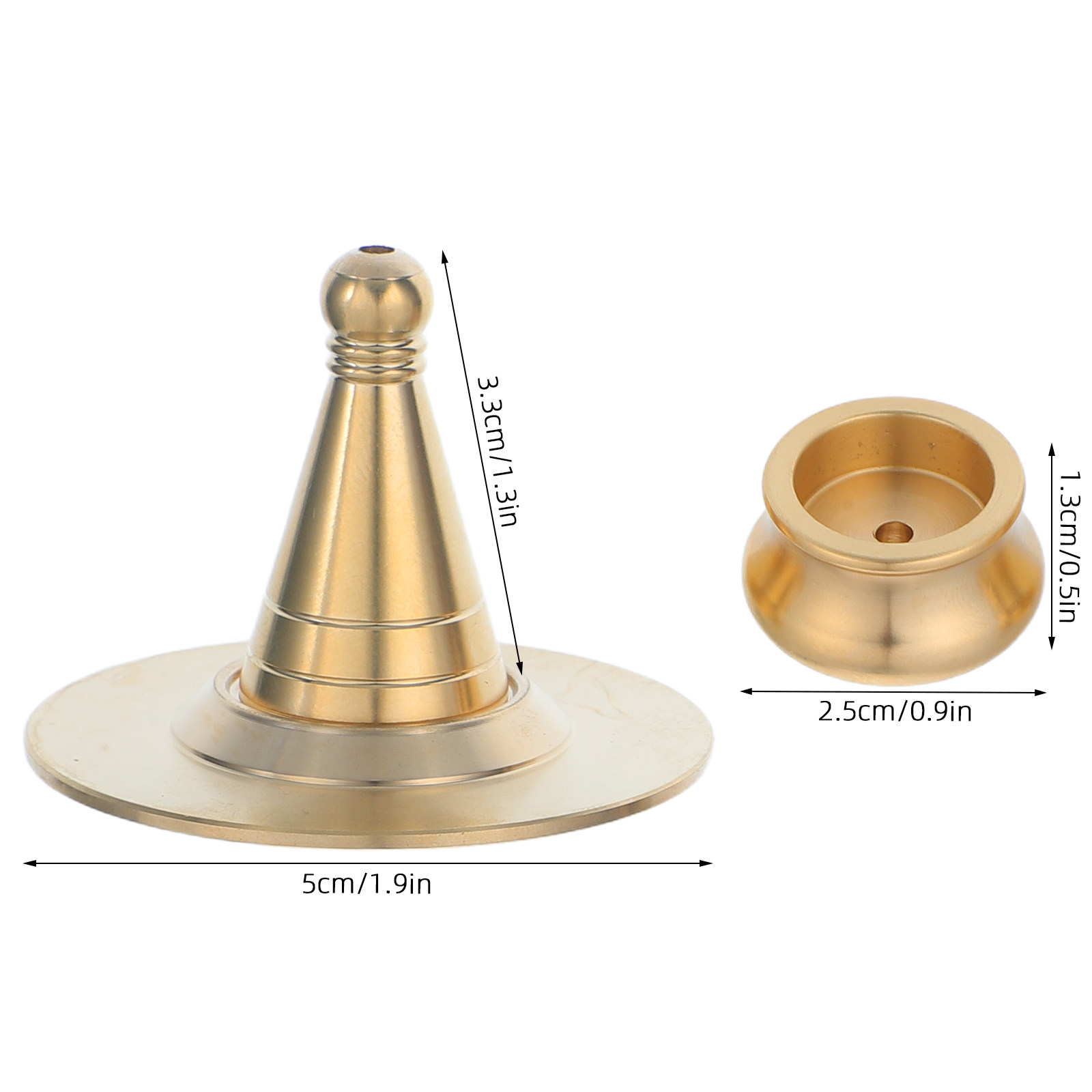 طقم قالب مخروطي للبخور من النح - مراجعة Incense Cone Holder وسعره