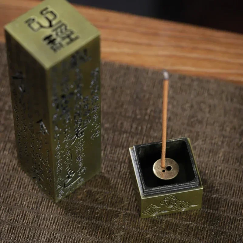 مربع عمودي البخور الموقد سبيكة - مراجعة Incense Cone Holder وسعره