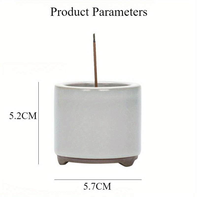 1 قطعة مبخرة السيراميك خمر زن  - مراجعة Incense Cone Holder وسعره