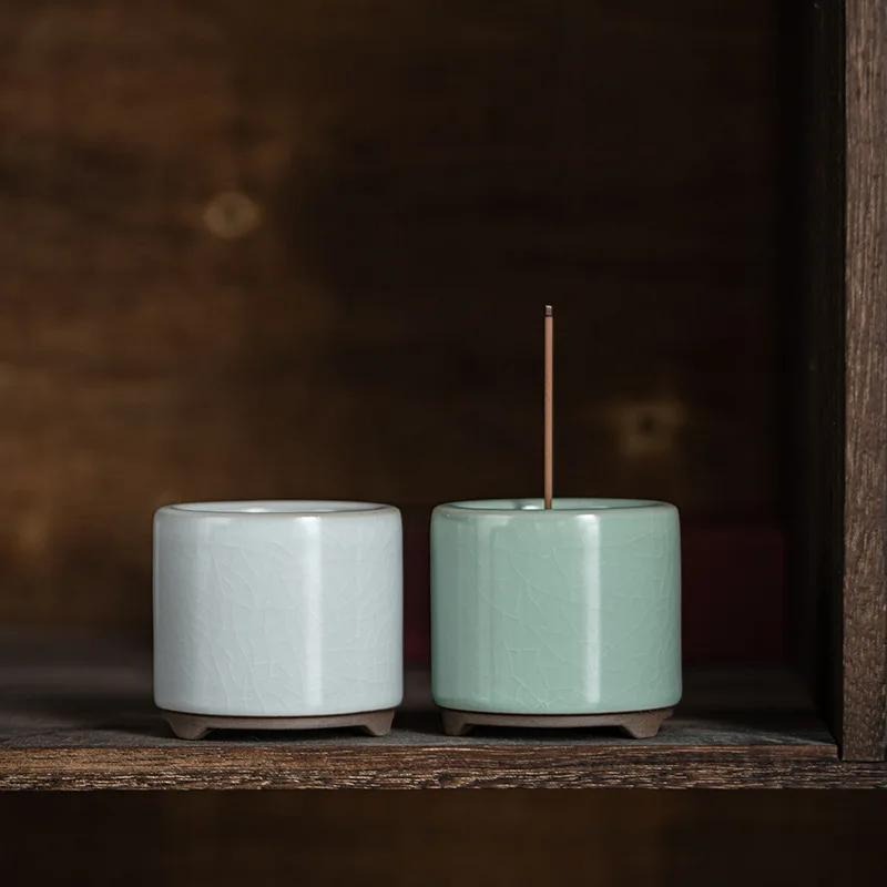 1 قطعة مبخرة السيراميك خمر زن  - مراجعة Incense Cone Holder وسعره