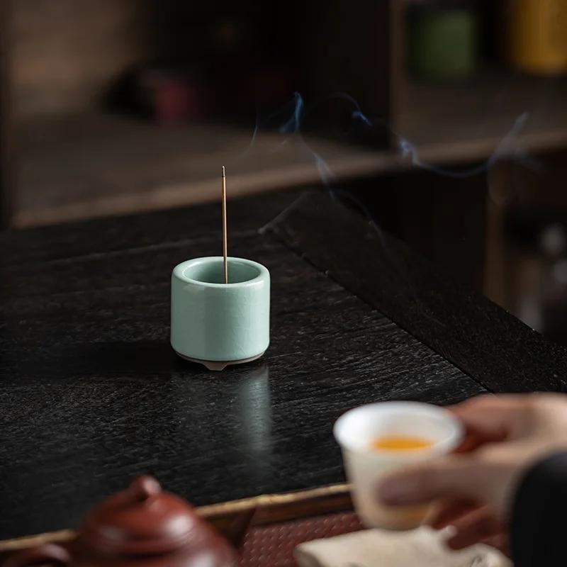 1 قطعة مبخرة السيراميك خمر زن  - مراجعة Incense Cone Holder وسعره