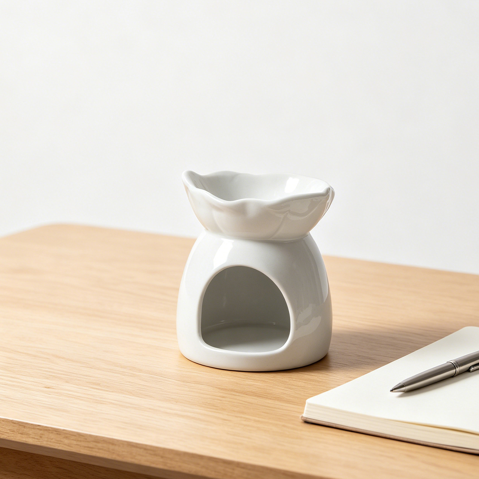 حامل سيراميك أنيق على شكل ورقة - مراجعة Home And You Fragrance Diffuser وسعره