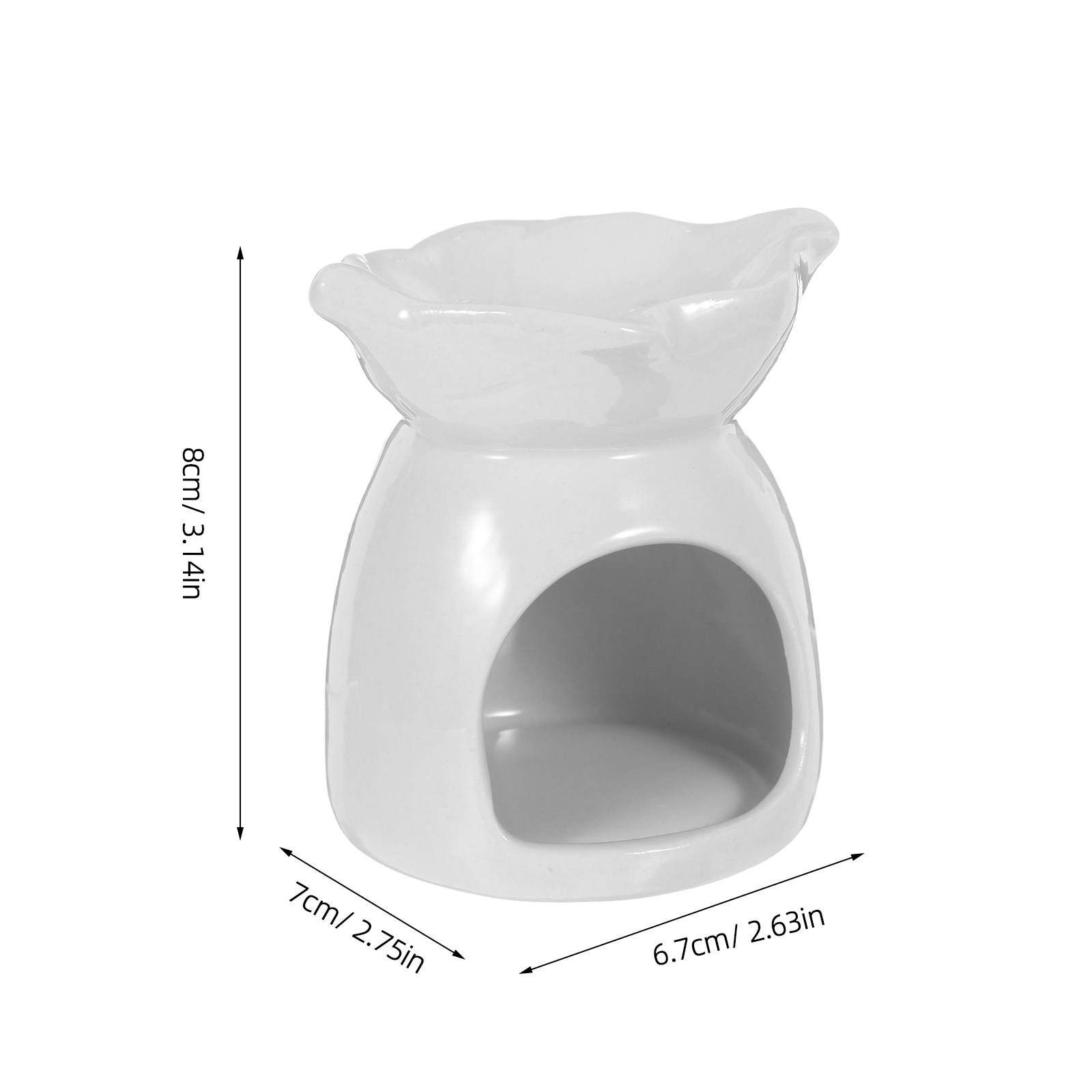حامل سيراميك أنيق على شكل ورقة - مراجعة Home And You Fragrance Diffuser وسعره