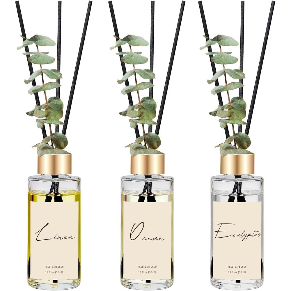 مجموعة من 3 معطرات زيوت عطرية  - مراجعة Home Fragrance Linen وسعره