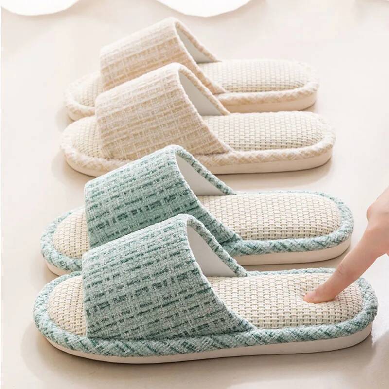شباشب نسائية صيفية جديدة شباشب - مراجعة Home Fragrance Linen وسعره