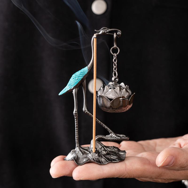 【السلام】مبخرة بتصميم صيني من س - مراجعة Incense Cone Holder وسعره