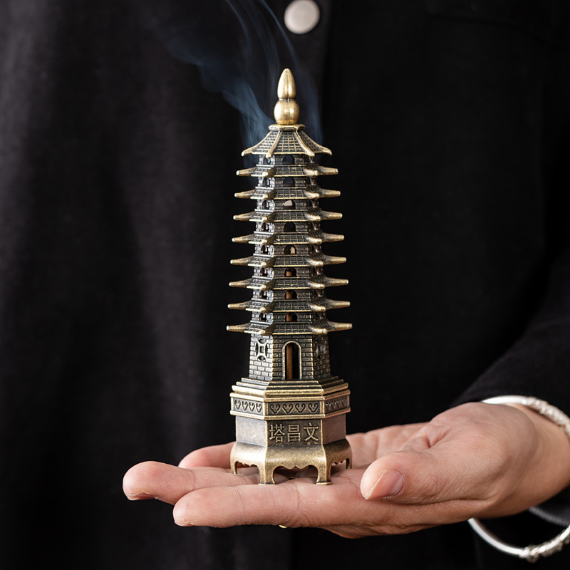 الصينية معبد عمودي البخور المو - مراجعة Incense Cone Holder وسعره