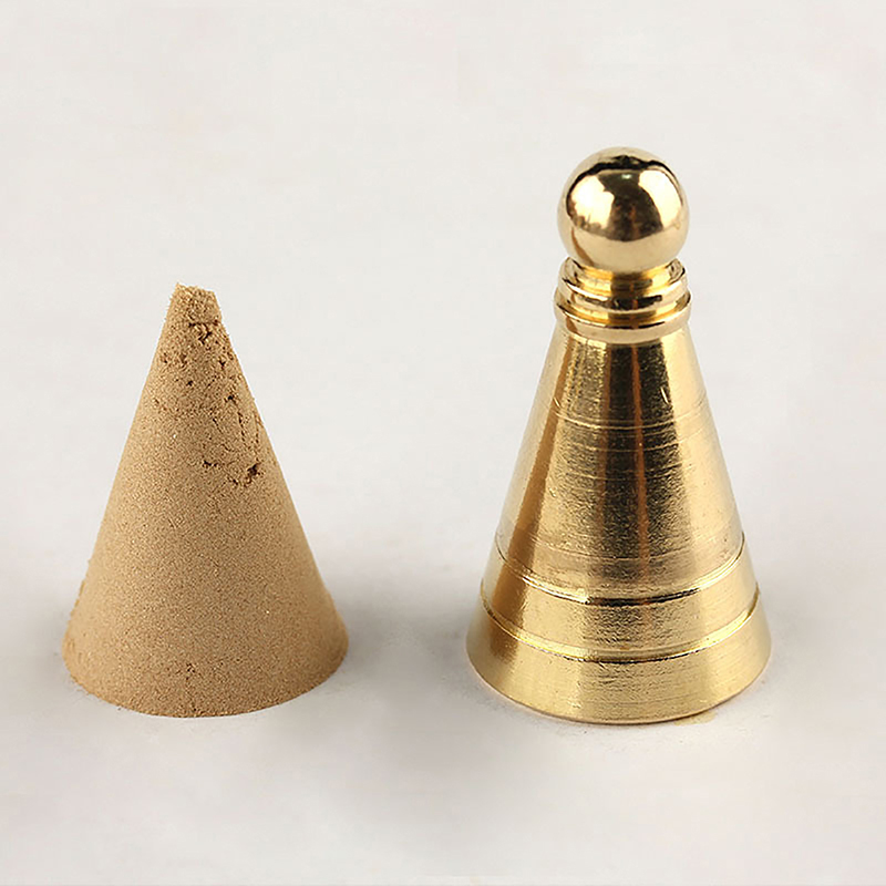 قالب برج نحاسي جديد لتشكيل مخر - مراجعة Incense Cone Holder وسعره