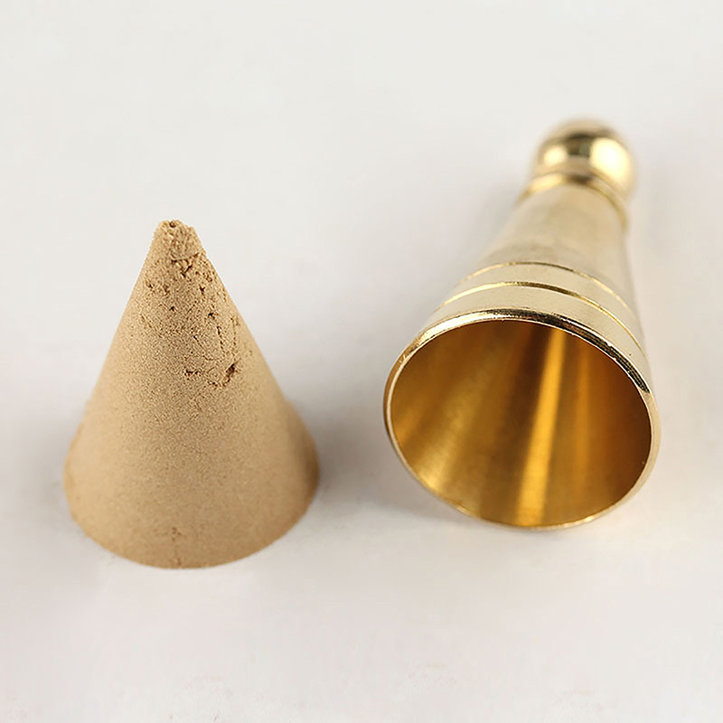 قالب برج نحاسي جديد لتشكيل مخر - مراجعة Incense Cone Holder وسعره